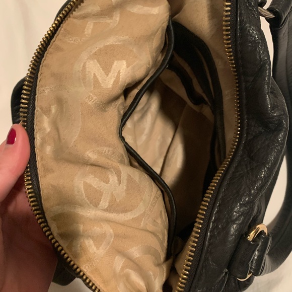 Michael Kors - Black Leather Bag - Picture 5 of 5